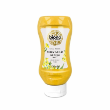 Biona bio közepesen erős mustár 300ml alapvető élelmiszer