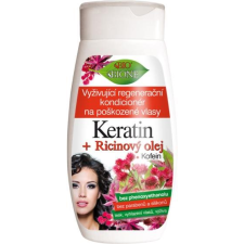 Bione Cosmetics Bio Keratin + Ricinusolaj Regeneráló kondicionáló 260 ml (8595061617417) hajbalzsam