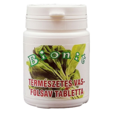 Bionit természetes vas-folsav tabletta 90db vitamin és táplálékkiegészítő