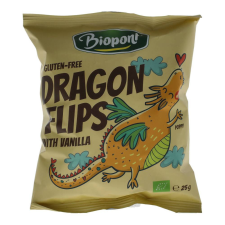 BIOPONT BIO DRAGON FLIPS VANÍLIÁS 25G előétel és snack