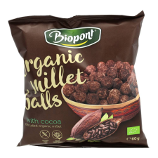 BIOPONT BIO KÖLESGOLYÓ KAKAÓS GM. előétel és snack
