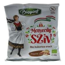 BIOPONT BIO KUKORICÁS SNACK MENYECSKE SZ előétel és snack