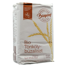 BioPont bio TGL-300 teljes kiőrlésű tönkölybúzaliszt 1000g biokészítmény