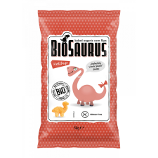 BioPont Biopont bio kukoricás snack ketchupos biosaurus babe 50 g reform élelmiszer