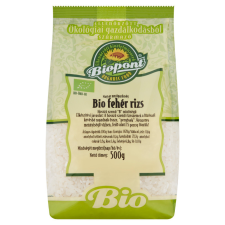 BioPont Fehér rizs hosszú szemű 500 g reform élelmiszer