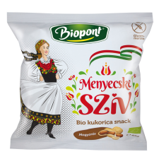Biopont kukorica snack mogyorós 45g előétel és snack