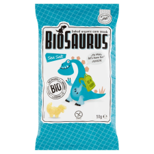  BioSaurus Junior kukorica snack sós 50g előétel és snack