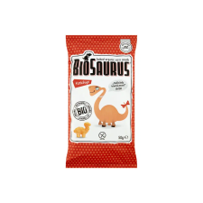 BioSaurus ketchupos kukorica snack - bio - 50g előétel és snack