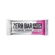BioTech Fehérjeszelet, gluténmentes, 50g, BIOTECH USA "Zero Bar", csokoládé-marcipán reform élelmiszer