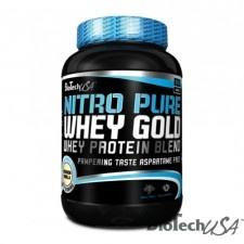 BioTech Nitro Pure Whey Gold bourbon vanília 908 g táplálékkiegészítő