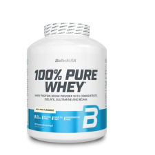 BioTech USA 100% Pure Whey tejsavó fehérjepor 2270gr Tejberizs vitamin és táplálékkiegészítő