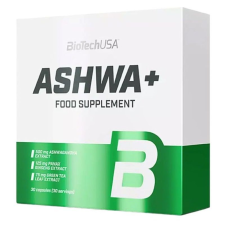 BioTech USA BioTechUSA Ashwa+ kapszula 30db vitamin és táplálékkiegészítő
