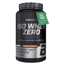 BioTech USA BioTechUSA Iso Whey Zero Black tejsavó fehérjepor 908g vitamin és táplálékkiegészítő