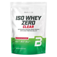 BioTech USA BioTechUSA Iso Whey Zero Clear tejsavó fehérjepor 1000g vitamin és táplálékkiegészítő