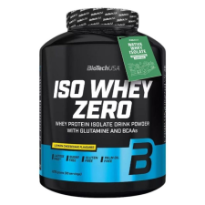 BioTech USA BioTechUSA Iso Whey Zero lactose free tejsavó fehérjepor 2270g vitamin és táplálékkiegészítő