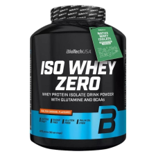 BioTech USA BioTechUSA Iso Whey Zero lactose free tejsavó fehérjepor 2270g vitamin és táplálékkiegészítő