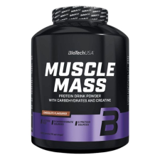 BioTech USA BioTechUSA Muscle Mass fehérjepor 4000g vitamin és táplálékkiegészítő