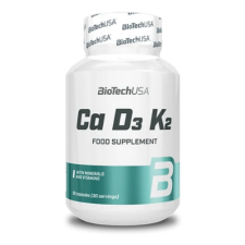 BioTech USA Ca-D3-K2 90 caps vitamin és táplálékkiegészítő
