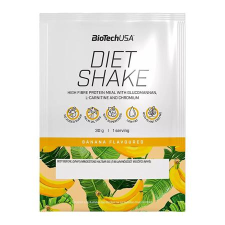 BioTech USA Étrend-kiegészítő italpor, 30g, BIOTECH USA "Diet Shake", banán vitamin és táplálékkiegészítő