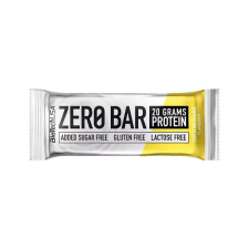 BioTech USA Fehérjeszelet, gluténmentes, 50g, BIOTECH USA "Zero Bar", csokoládé-banán vitamin és táplálékkiegészítő