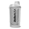 BioTech USA Keverőpalack, 600ml, BIOTECH USA "Wave Shaker", átlátszó