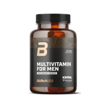 BioTech USA Multivitamin for Men from organic sources 60 db vitamin és táplálékkiegészítő