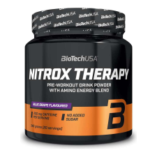 BioTech USA NitroX Therapy 340g kékszőlő - BioTech USA vitamin és táplálékkiegészítő