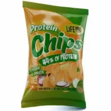 BioTech USA Protein Tortilla Chips 50g hagymás-tejfölös 16/dob reform élelmiszer