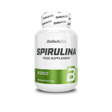 BioTech USA Spirulina 100 tabletta vitamin és táplálékkiegészítő