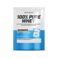 BioTech USA Tejsavó fehérjepor, 28g, BIOTECH USA "100% Pure Whey", csokoládé vitamin és táplálékkiegészítő