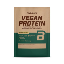  Biotech vegan protein banán ízű fehérje italpor 25 g vitamin és táplálékkiegészítő