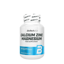 BioTechUSA Calcium Zinc Magnesium (100 Tabletta) vitamin és táplálékkiegészítő