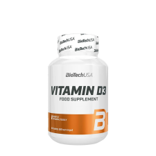 BioTechUSA Vitamin D3 (60 Tabletta) vitamin és táplálékkiegészítő