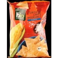 BioZentrale tengeri sós tortilla chips 125g biokészítmény