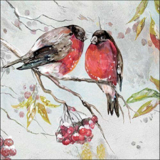 Birds on branch papírszalvéta 33x33cm, 20db-os papírárú, csomagoló és tárolóeszköz
