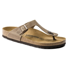 Birkenstock Digital GMBH Birkenstock Gizeh Oiled Leather - keskeny- 38 női papucs