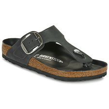 Birkenstock Lábujjközös papucsok Gizeh Big Buckle LEOI Black HEX Fekete 39 női papucs