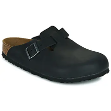 Birkenstock Papucsok Boston LEOI Black Fekete 39 női papucs