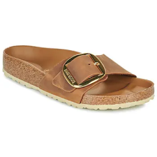 Birkenstock Papucsok Madrid Big Buckle LEOI Cognac HEX Barna 39 női papucs