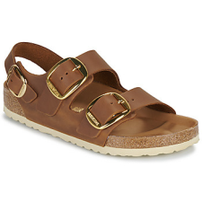 Birkenstock Papucsok Milano Big Buckle LEOI Cognac HEX Barna 37 női papucs