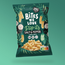  Bites We Love sós-borsos lencse chips 75g előétel és snack