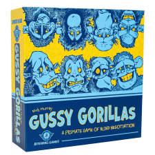 Bitewing Games Gussy Gorillas társasjáték, angol nyelvű társasjáték