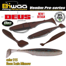  Biwaa Deus 6&quot; 15cm 315 Neon Scale Minnow gumihal 4db/csg csali