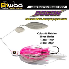  Biwaa Spinnerbait Dogon 1/2oz 14g 06 Pink Ice-Silver Blades spinnerbait csali