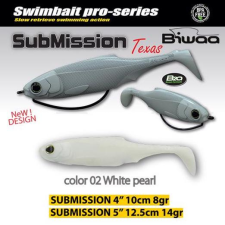  Biwaa Submission 4&quot; 10cm 02 Pearl White gumihal 4db/csg csali