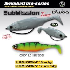  Biwaa Submission 4&quot; 10cm 12 Fire Tiger gumihal 4db/csg csali