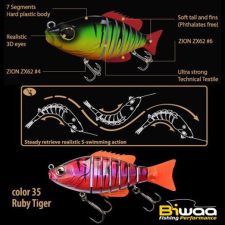  Biwaa Swimbait Seven S5&quot; 13cm 34g 35 Ruby Tiger wobbler csali