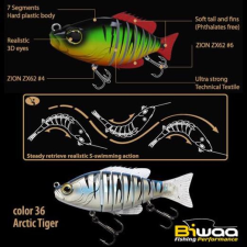  Biwaa Swimbait Seven S5&quot; 13cm 34g 36 Arctic Tiger wobbler csali