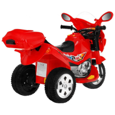 BJX-088 elektromos gyerek piros motorbicikli - 3 kerekű elektromos járgány