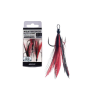 BKK _FEATHERED SPEAR-21 SS  6#  3DB/CSOMAG  RED-BLACK